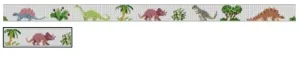 0324k Dinosaurs Kid's Belt