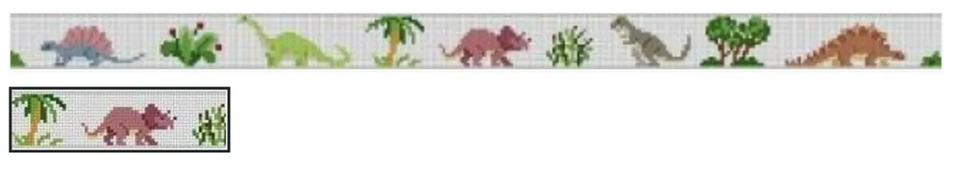 0324k Dinosaurs Kid's Belt