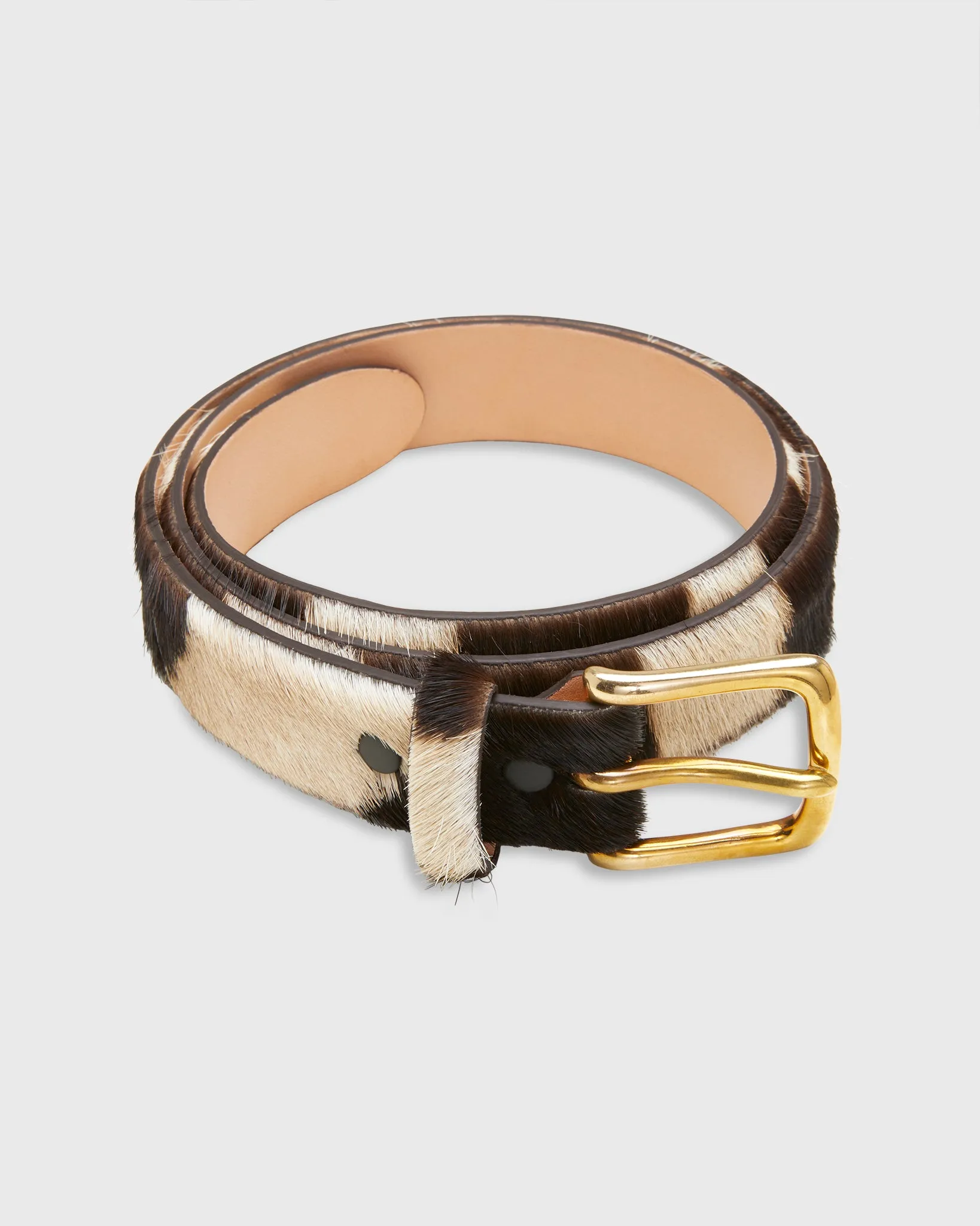 1.25" Belt in Zebra Hide