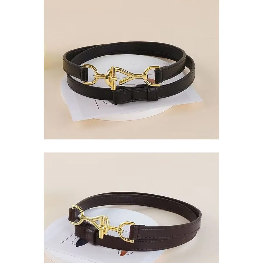 AllureBelt Elegant & Casual Slim PU Waistband