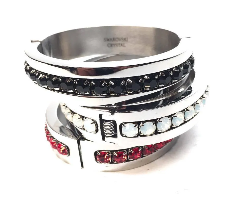 b.b. Simon Crystal Bracelets