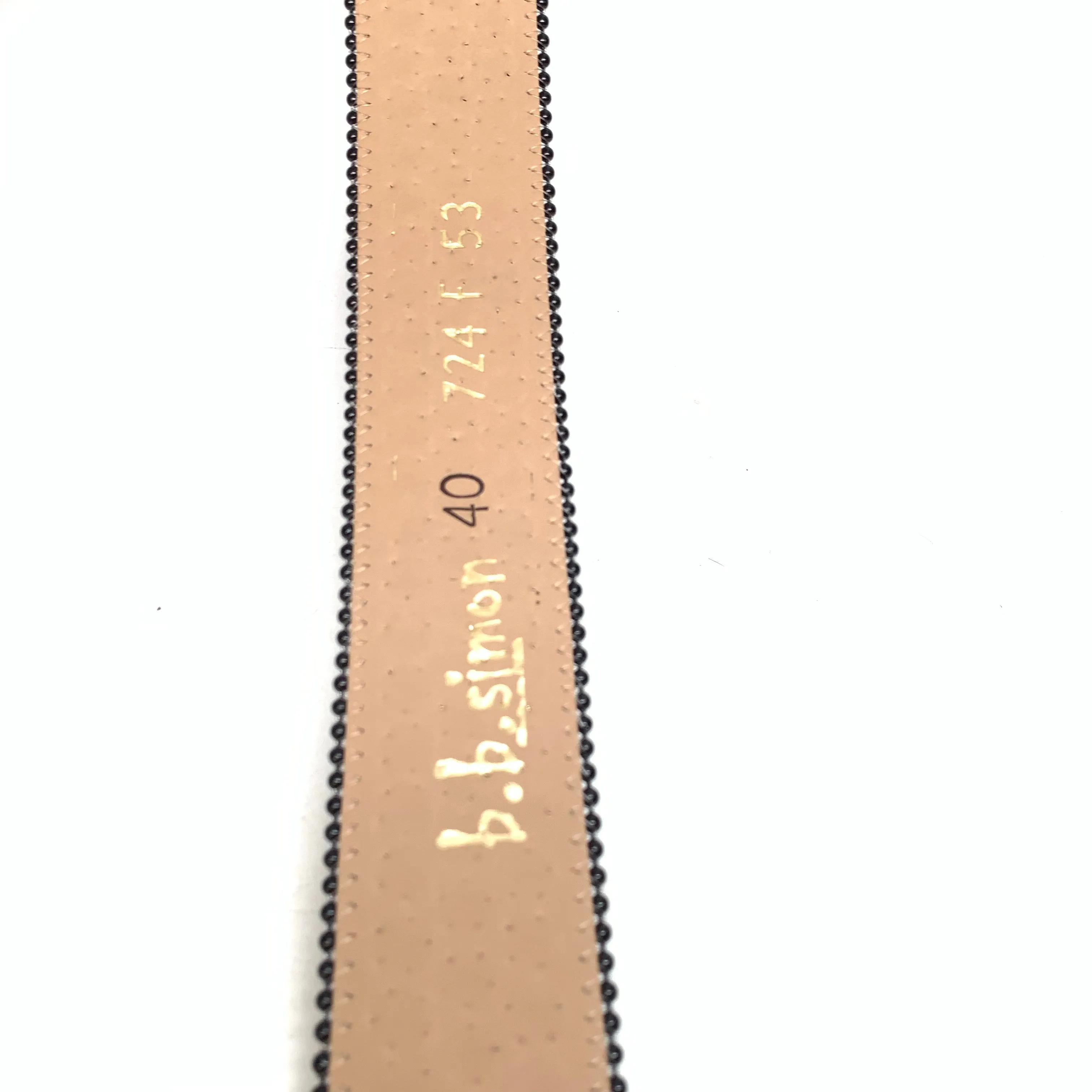 b.b. Simon Globe Triple Row Multi-color Fully Loaded Crystal Belt