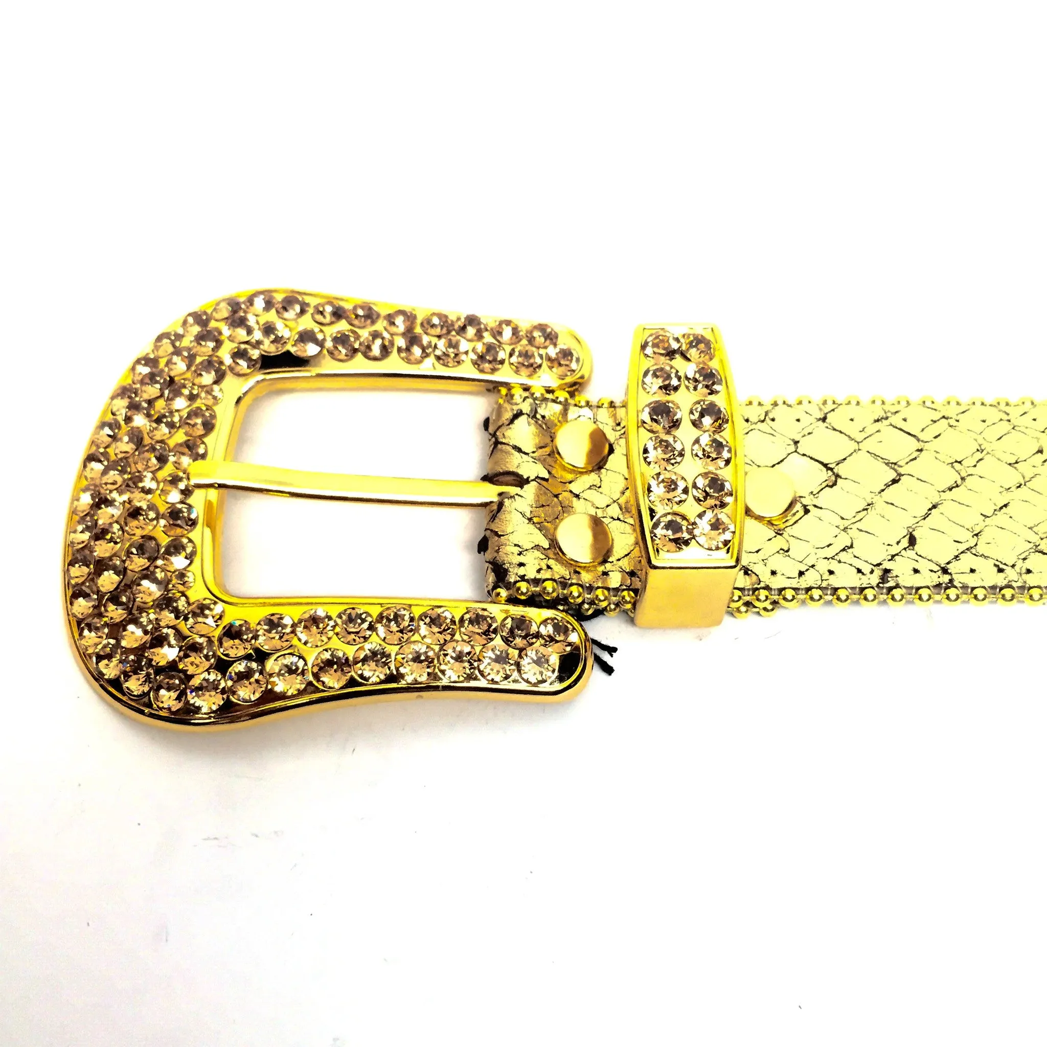 b.b. Simon 'Golden Cobra' Crystal Belt