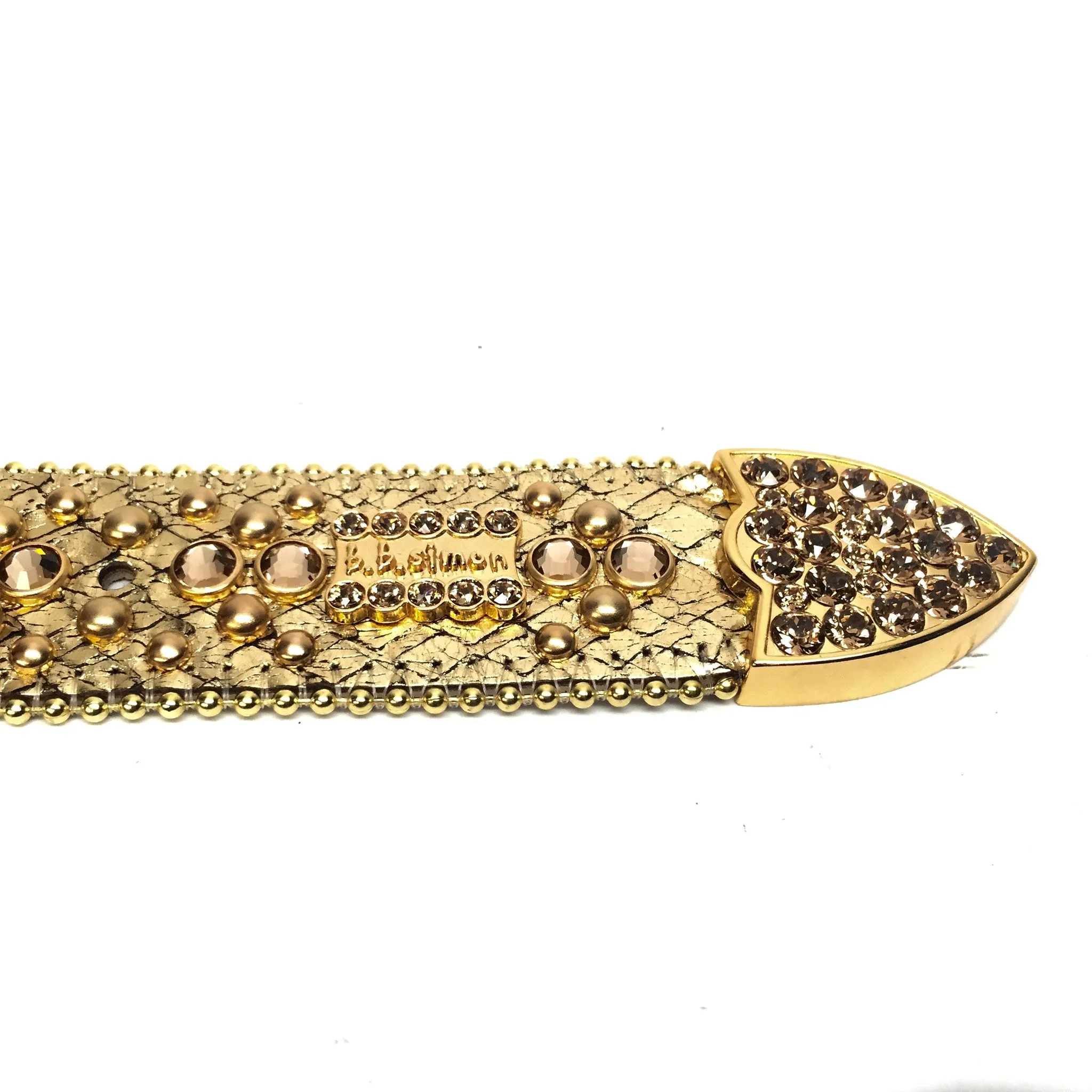 b.b. Simon 'Golden Cobra' Crystal Belt