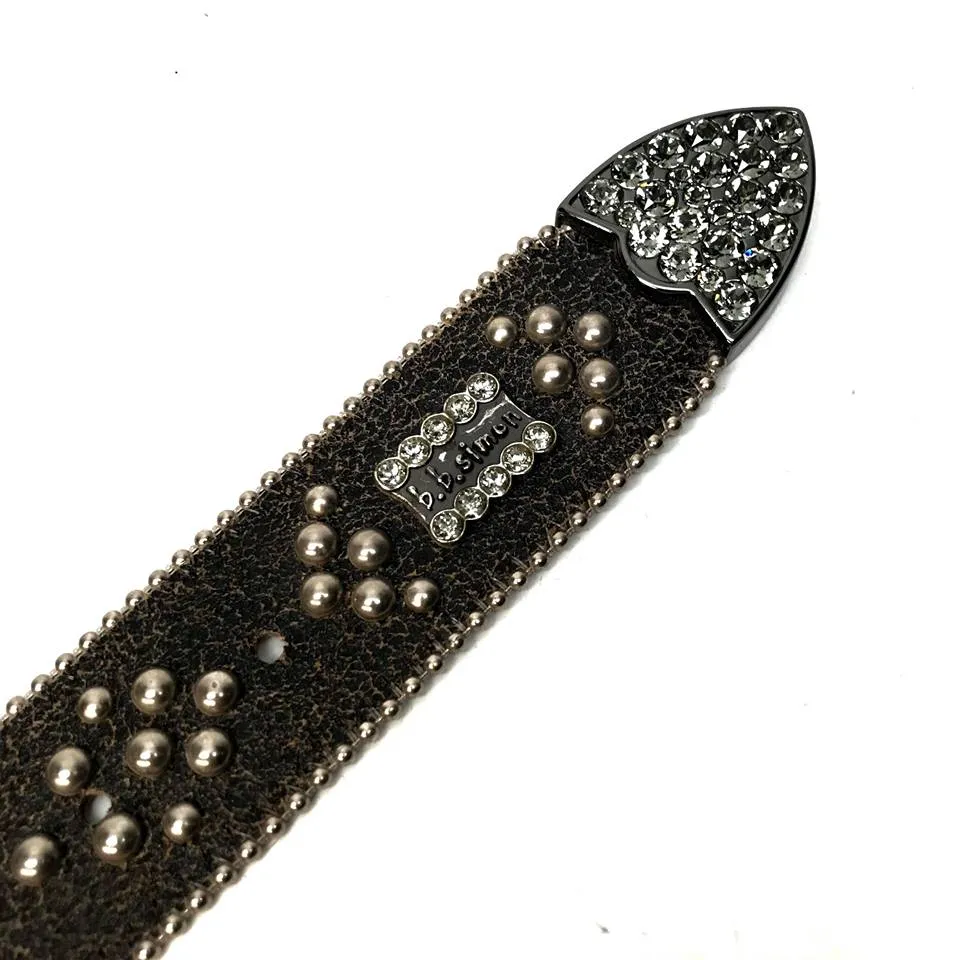 b.b. Simon 'Matrix Blackout' Crystal Belt