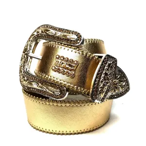 b.b. Simon 'Metallic Gold' Crystal Belt