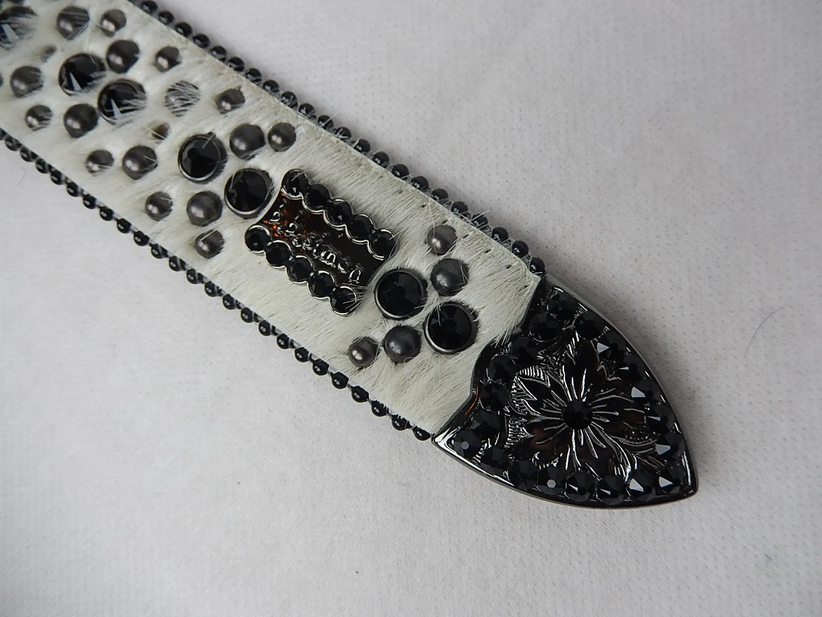 b.b. Simon 'Moon Rock' Crystal Belt