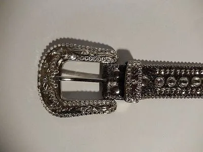b.b. Simon 'Pure Silver' Crystal Belt