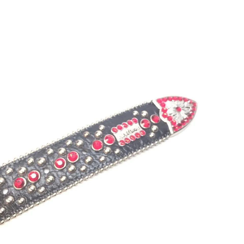 b.b. Simon "Black Cherry" Crystal Belt