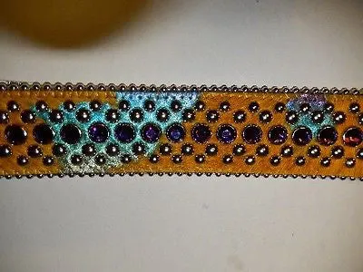 b.b. Simon 'Sunshine' Crystal & Pony Hair Belt