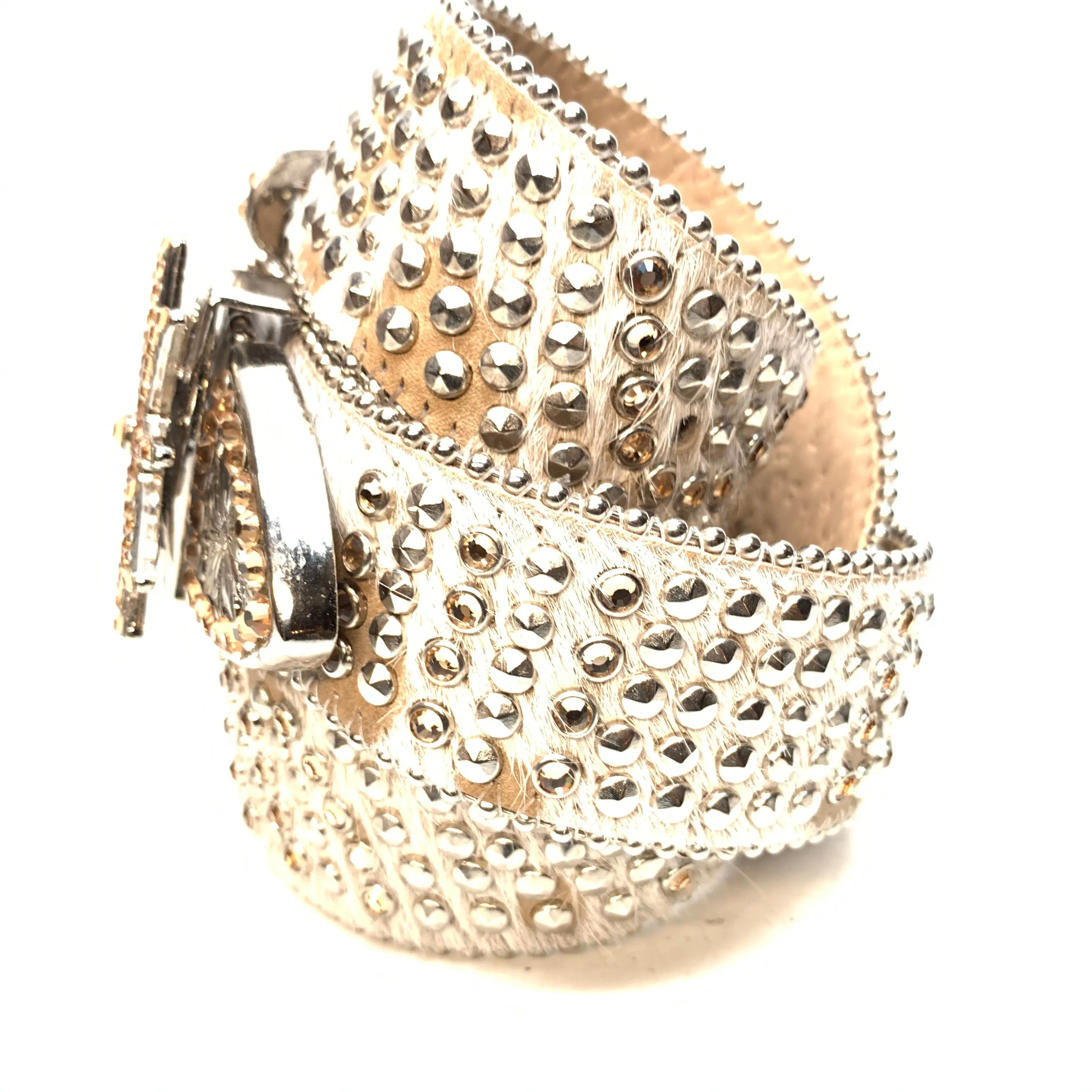 b.b. Simon Western Spiral Pony Crystal Belt