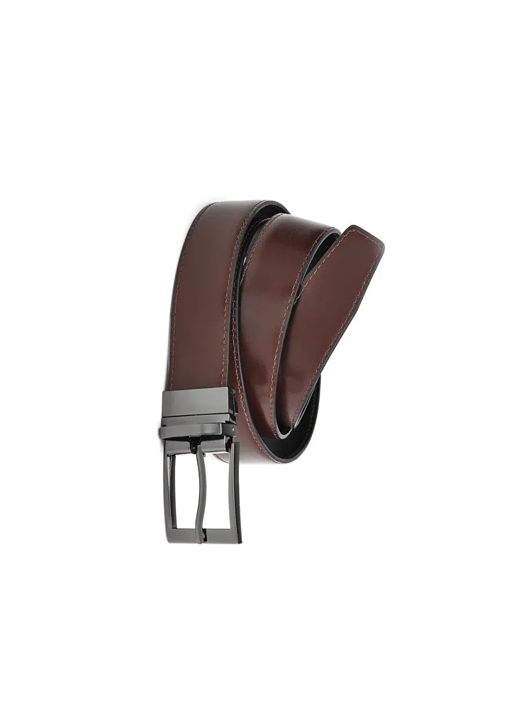 Biz Corporates Mens Leather Reversible Belt (99300)