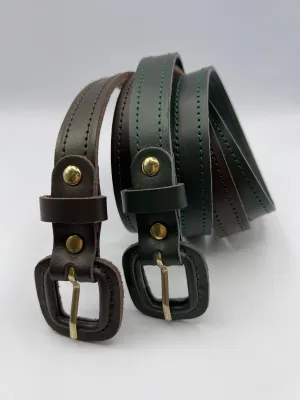 Blondish Belt finest green Brown for Women