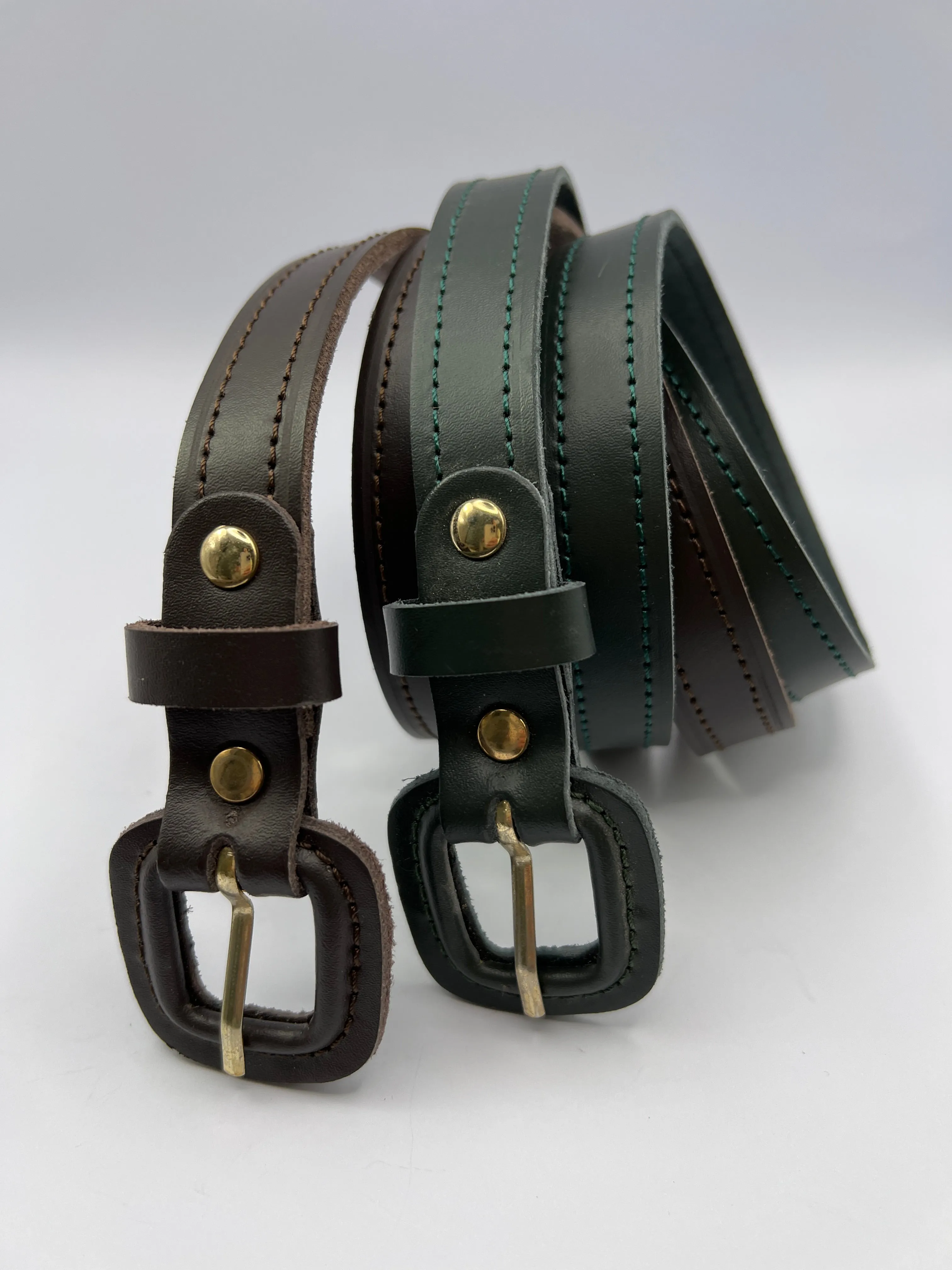 Blondish Belt finest green Brown for Women