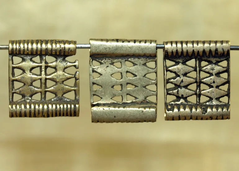 Bronze Thai Belt Pieces, Style B