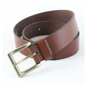 Charles Smith 40mm Tan Brass Buckle Belt - 44"