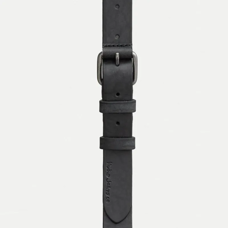 Dwayne Leather Belt (Black)