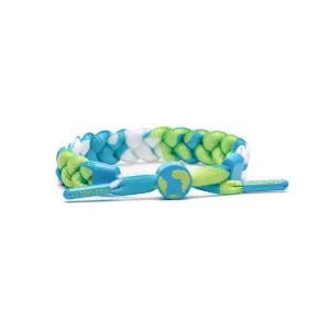 Earth Braided Bracelet: Earth Day / Medium/Large