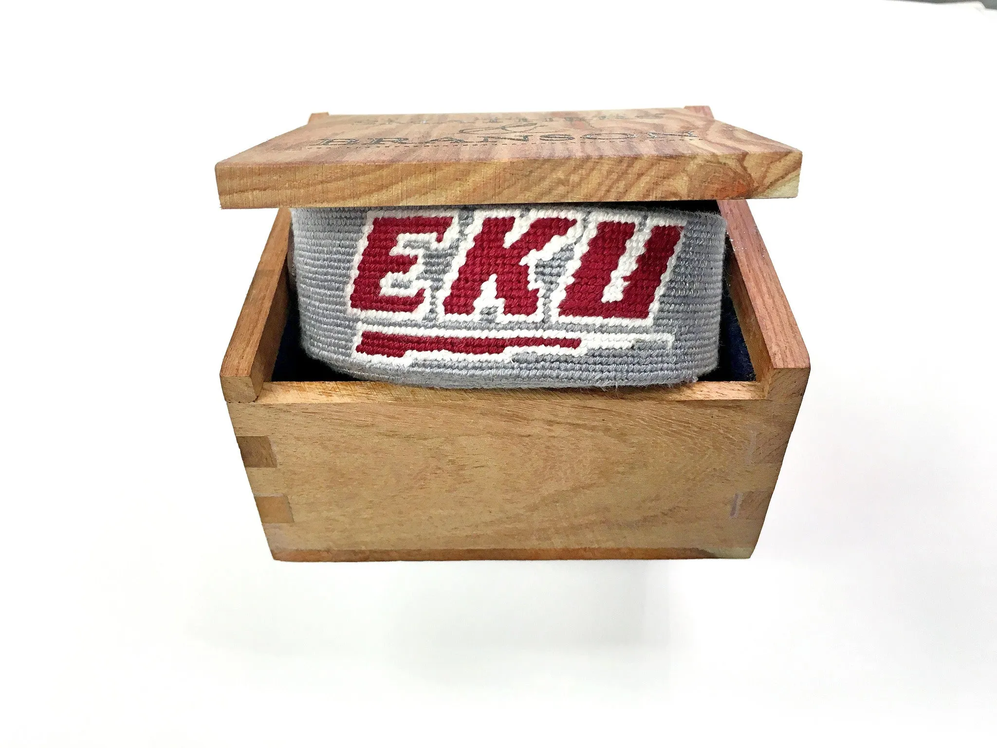 Eastern Kentucky University Needlepoint Belt
