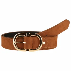 Eskadron Heritage Faux Leather Belt - Almond