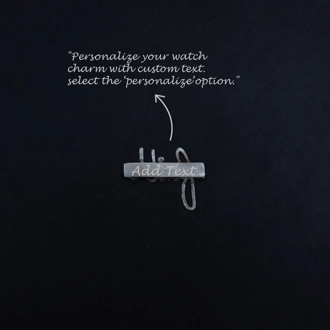 Faith Watch Charm