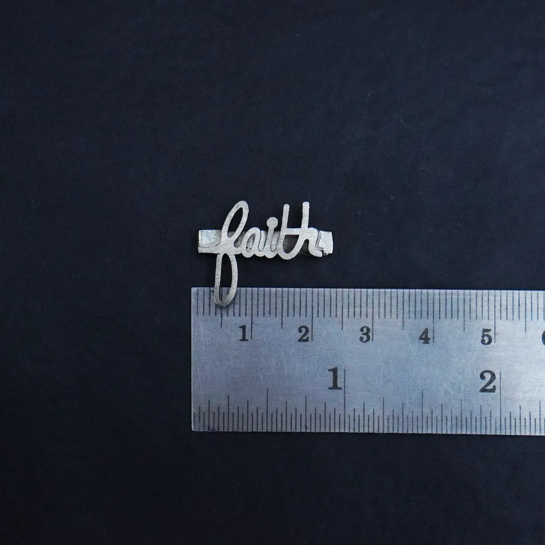 Faith Watch Charm
