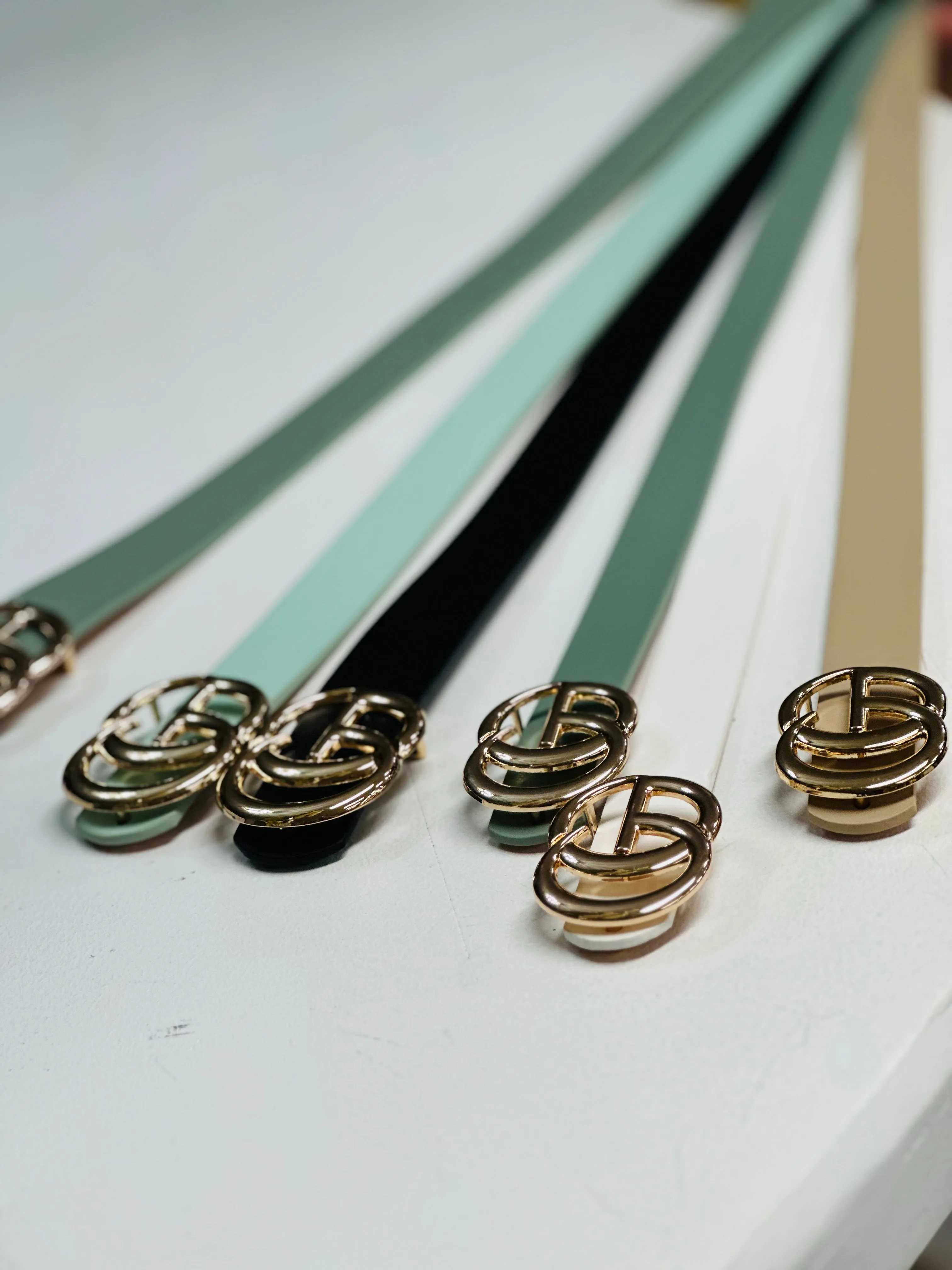 Faux Leather Belt