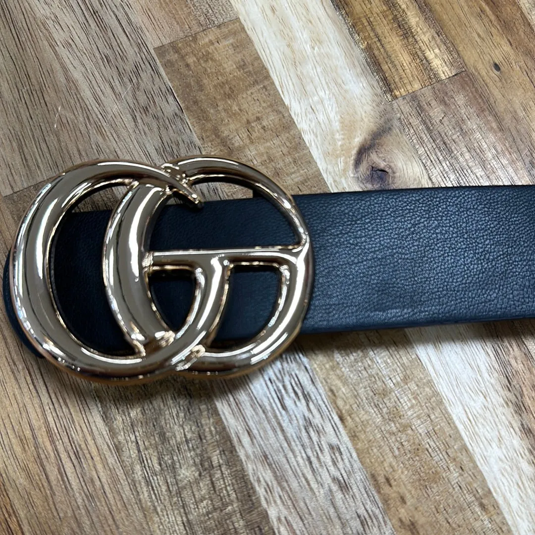 Faux Leather Belt