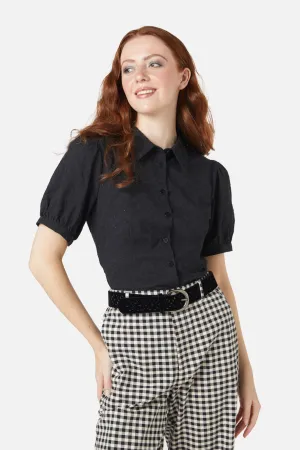 Faux Suede Cut Out Belt