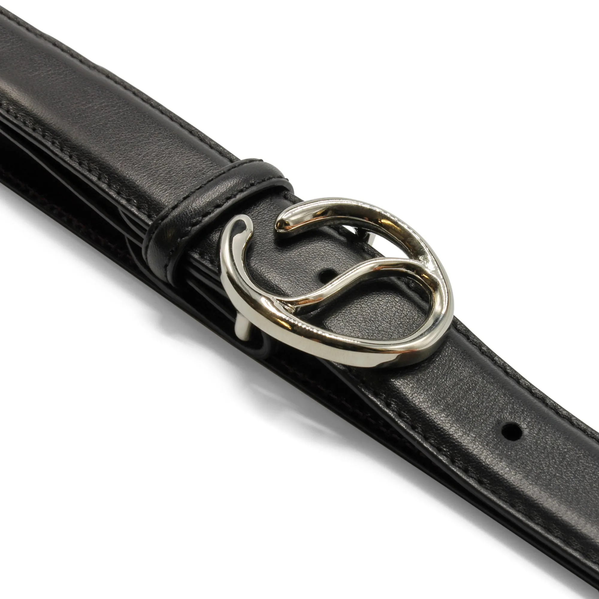 Framed Swirl Buckle 30mm