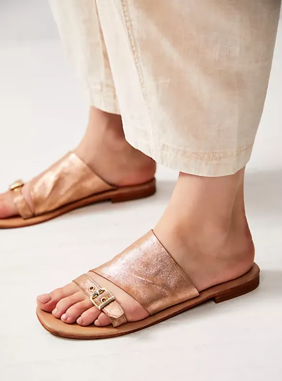 Free People Mila Minimal Flat Sandals
