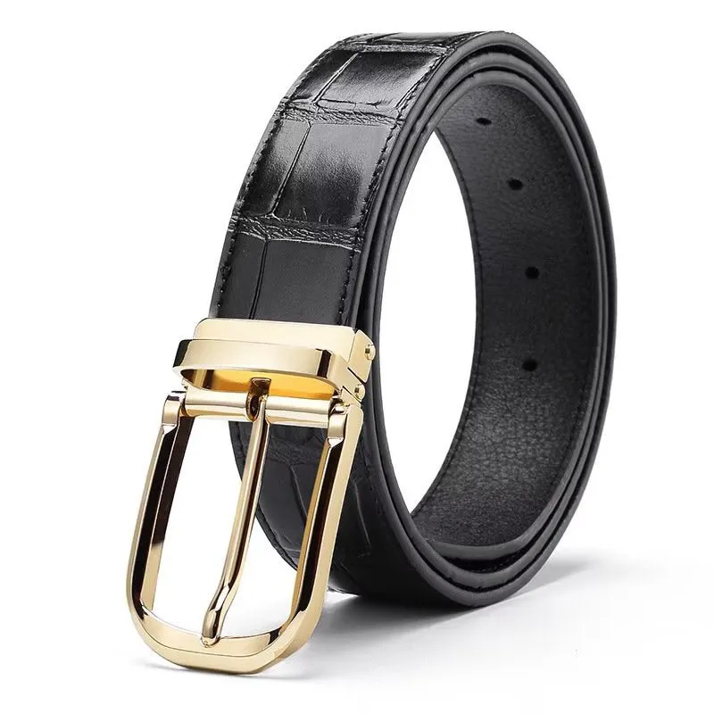 GatorLuxe Geometric Pattern Business Belt
