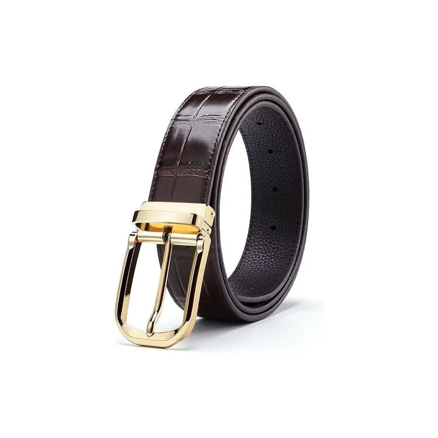 GatorLuxe Geometric Pattern Business Belt
