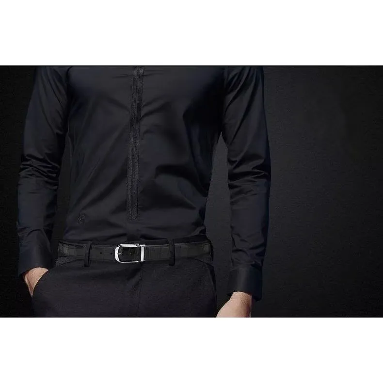 GatorLuxe Geometric Pattern Business Belt