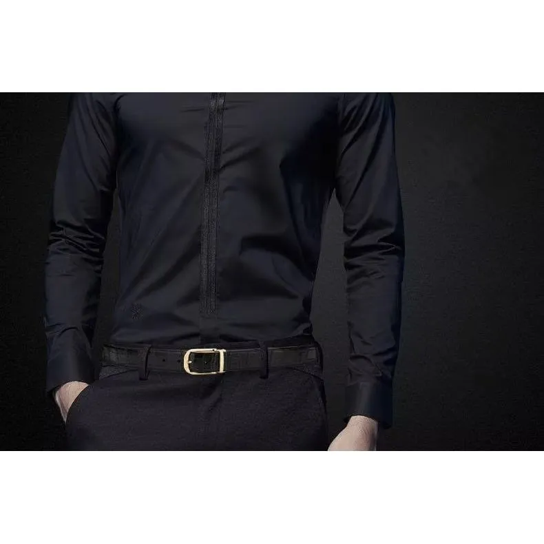 GatorLuxe Geometric Pattern Business Belt