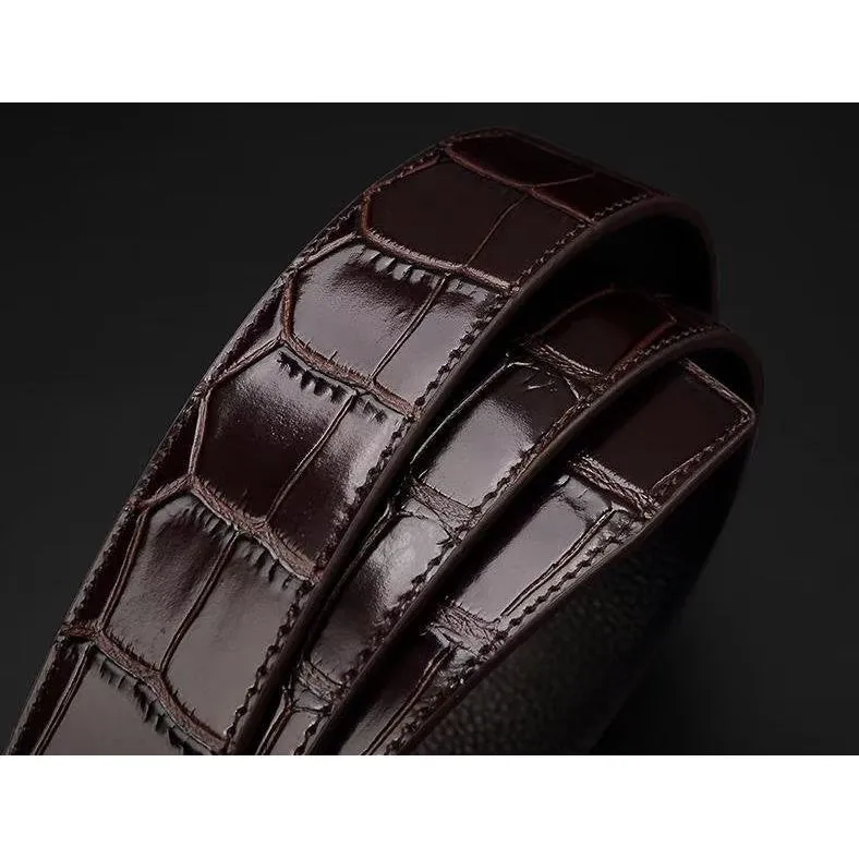 GatorLuxe Geometric Pattern Business Belt
