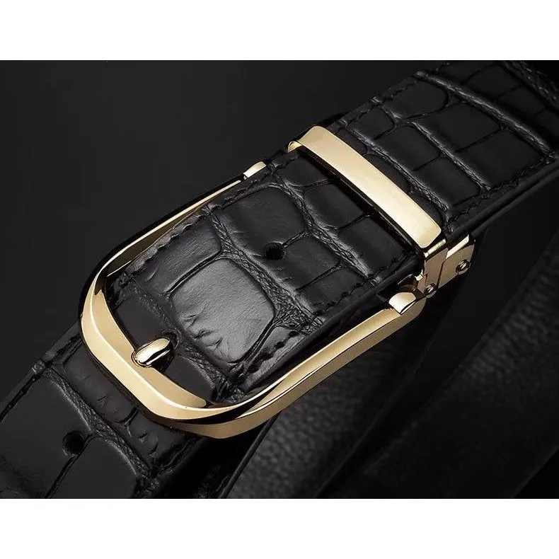 GatorLuxe Geometric Pattern Business Belt