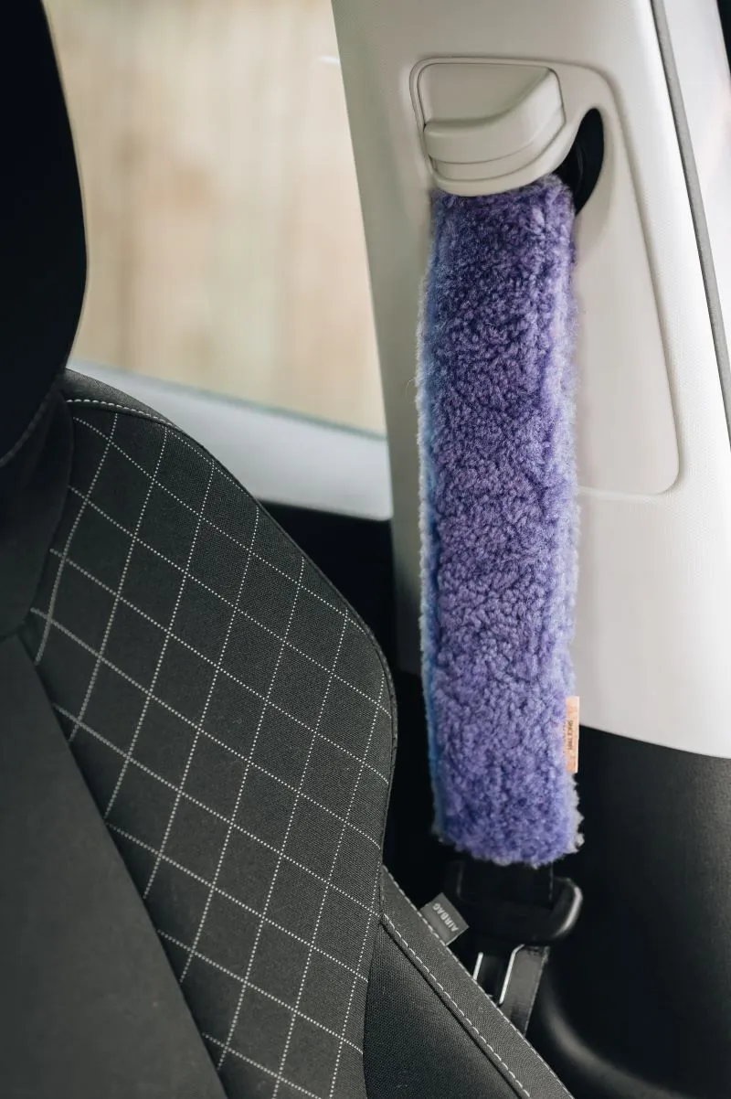 Genuine Sheepskin Seatbelt Cover