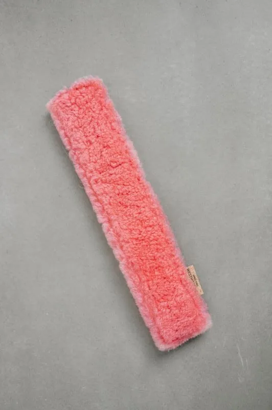 Genuine Sheepskin Seatbelt Cover
