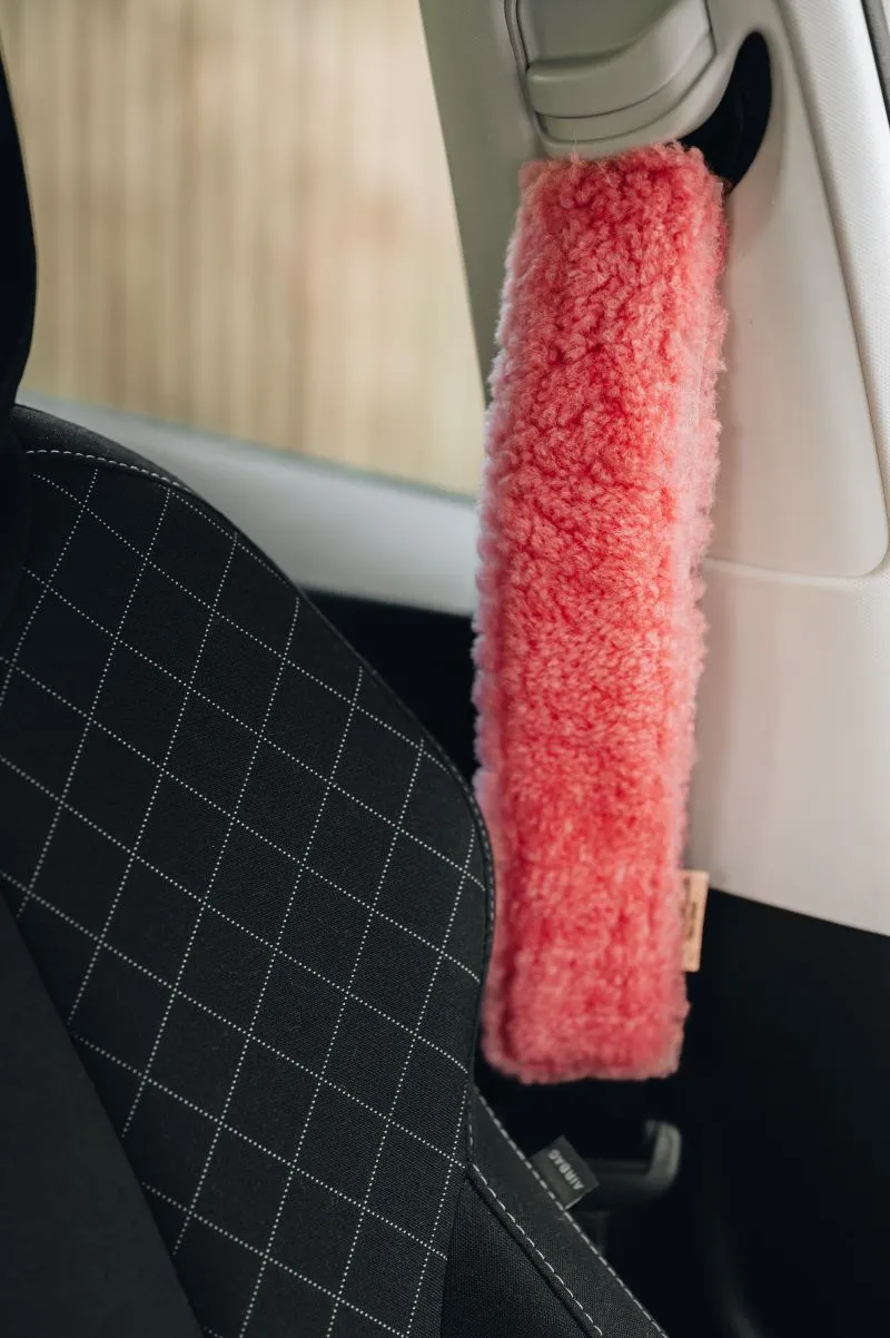Genuine Sheepskin Seatbelt Cover