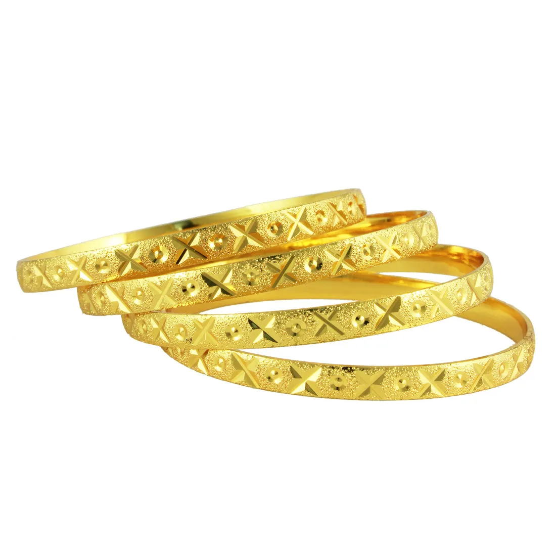 Gold Forming Bangles