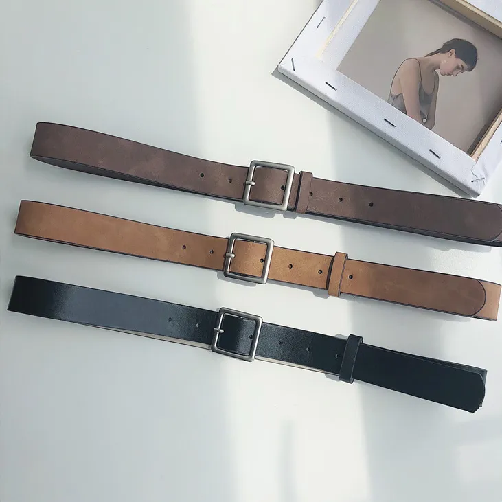 [Korean Style] Apro Casual Buckle Belts