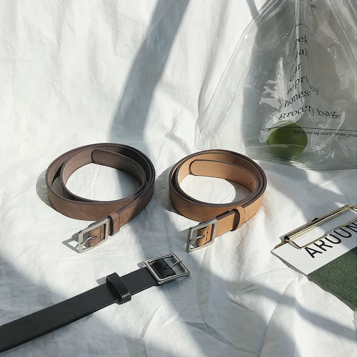 [Korean Style] Apro Casual Buckle Belts
