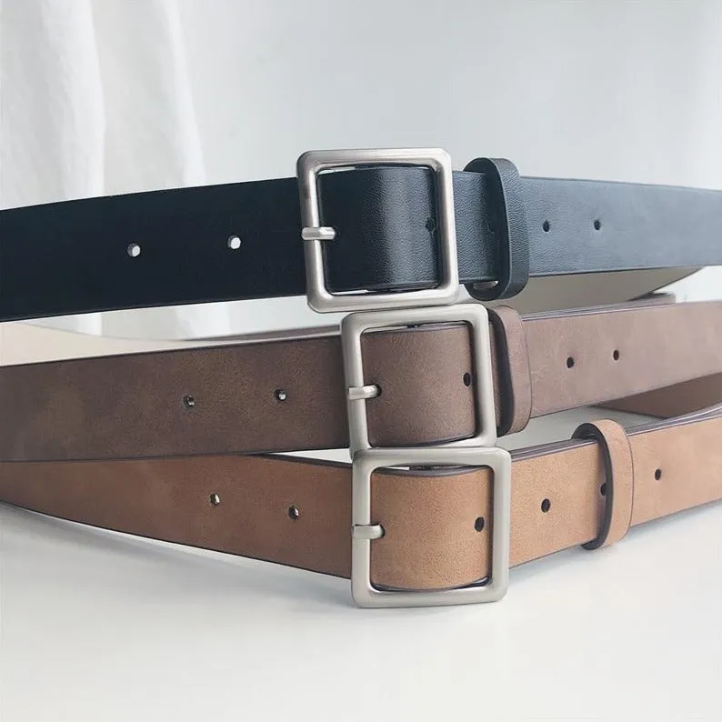 [Korean Style] Apro Casual Buckle Belts