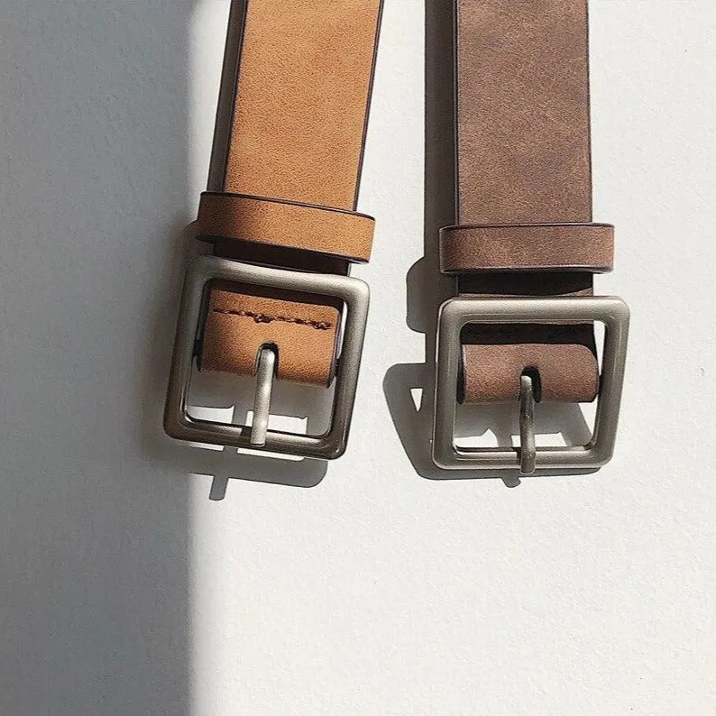 [Korean Style] Apro Casual Buckle Belts