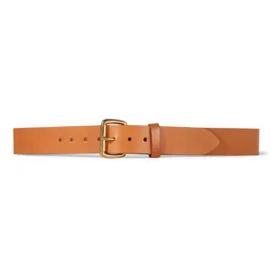 Leather Bridle Belt 1-1/2" (Tan Leather)