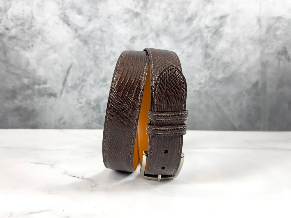 Lizard Belt: Brown