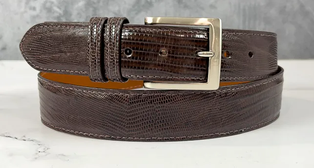 Lizard Belt: Brown