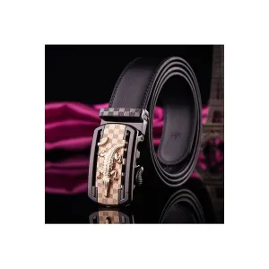 Luxury Exotic Leather Waist Strap Belt