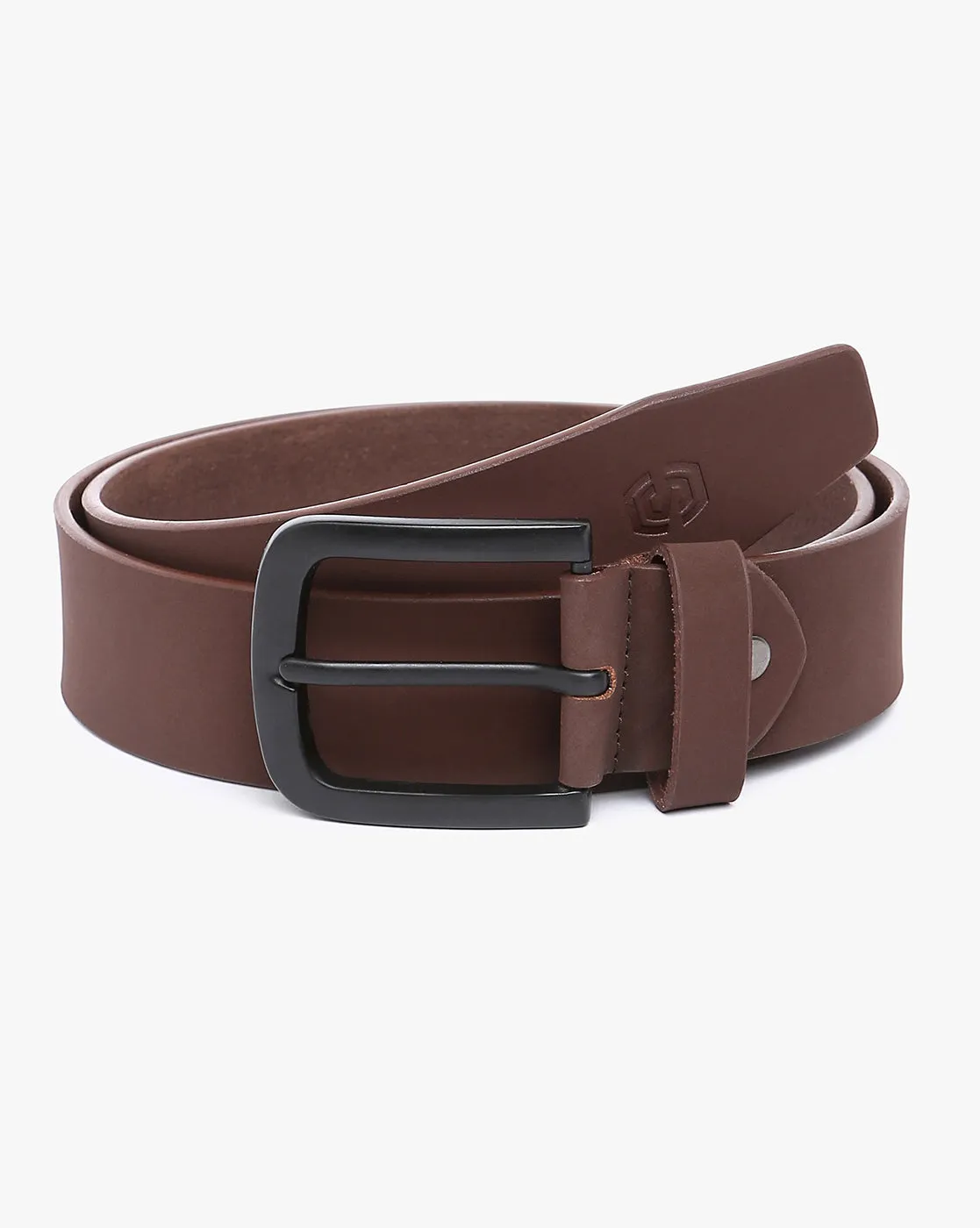 Men Geniune Leather Brown Belts